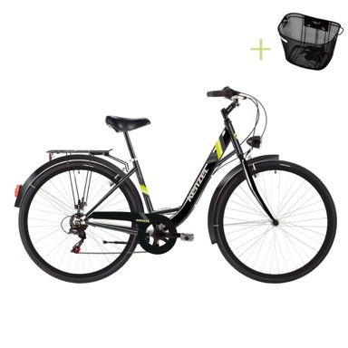 KENZEL Gradski bicikl Corso Royal, 28", crna